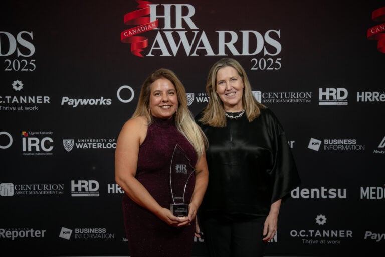 THE dentsu CANADA AWARD FOR HR CHAMPION (CEO)